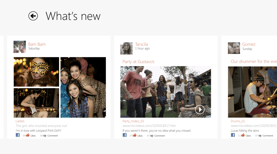 Microsoft Windows 8 “Party”